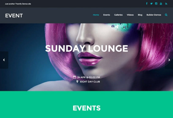 Themify Event WordPress Theme v7.5.9 #