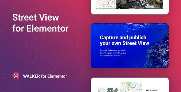 Walker v1.1.7 Google Street View for Elementor
