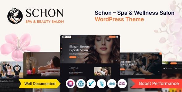 Schon v1.0.0 Spa & Wellness Salon WordPress Theme