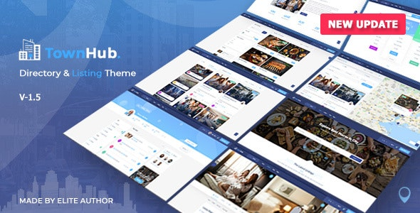 TownHub (v1.8.2) Directory & Listing WordPress Theme