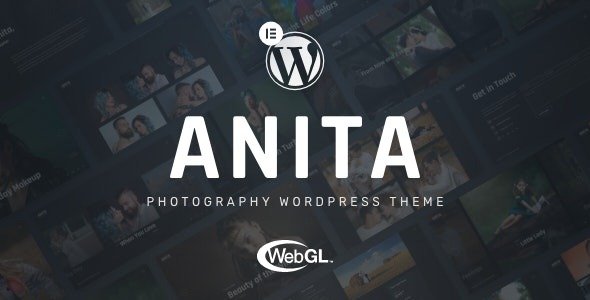 Anita v3.0 Photography WordPress Theme