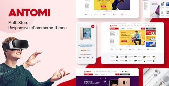 Antomi v1.0.1 Multipurpose OpenCart Theme (Included Color Swatches)