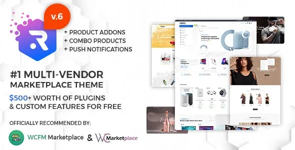 Rigid v6.1.9 WooCommerce Theme for WCFM Multi Vendor Marketplaces and single shops