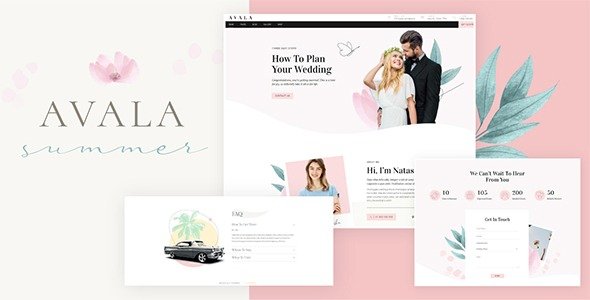Avala (v1.1.4) Wedding & Event Theme