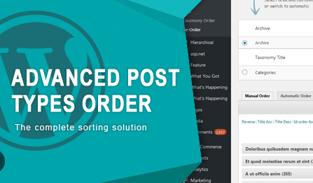 Advanced Post Types Order v5.3.2 [Activated*]
