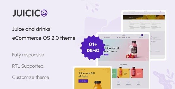 Juicico v1.0 The Juice & Drink Ecommerce Shopify Theme