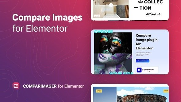 Comparimager (v1.0.2) Before and After Image Compare for Elementor