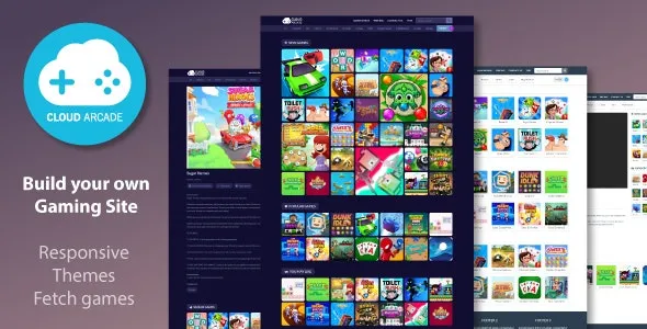 CloudArcade (v1.9.0) Activated – HTML5 / Web Game Portal CMS [NFIX]