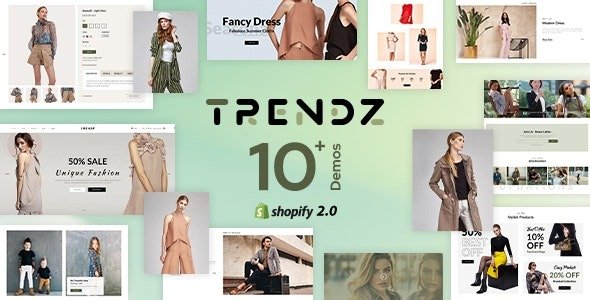 Trendz (v1.2) Shopify OS 2.0 Clothing Shop