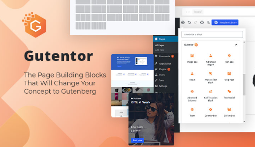 Gutentor PRO v3.3.2 – v1.0.0 Gutenberg Blocks – Page Builder for Gutenberg Editor