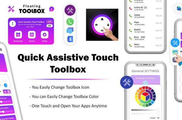 Quick Assistive (v1.0) Android App Source Code