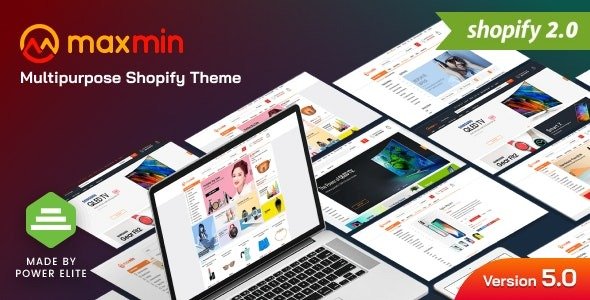 MAXMIN v5.0.4 Dropshipping AliExpress Clone Shopify OS 2.0 Theme