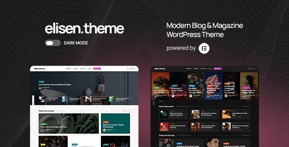 Elisen (v1.8) Blog & Magazine WordPress Theme
