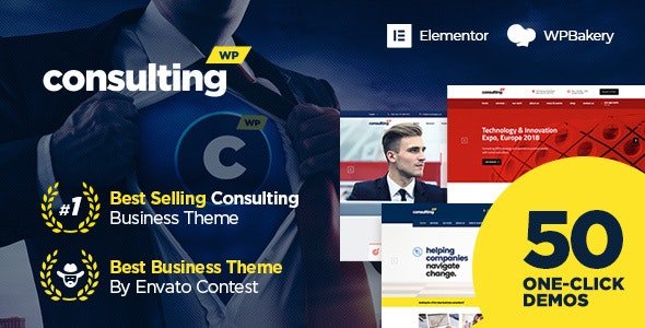 Consulting (v6.7.7) Business, Finance WordPress Theme [Activated]