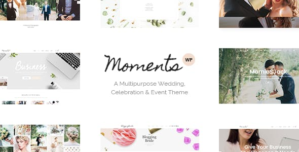 Moments (v2.2) Wedding & Event Theme