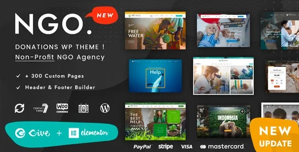 Ngo (v2.0) Charity & Donation WordPress