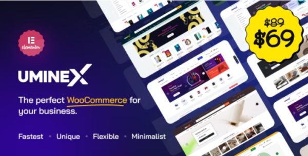 Uminex (v1.1.3) Multipurpose WooCommerce Theme