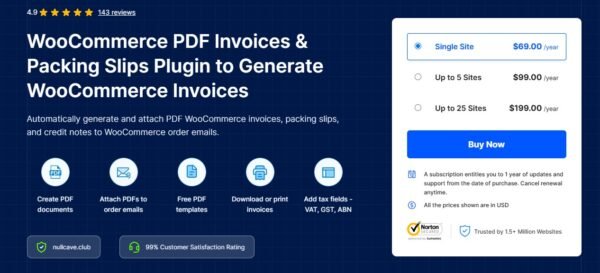 v1.6.2 Webtoffee WooCommerce PDF Invoices, Packing Slips and Credit Notes Pro(Activated)