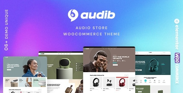 Audib (v1.3.3) Audio Store WooCommerce Theme