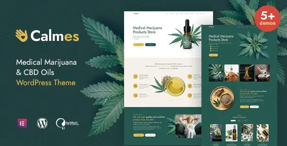 Calmes (v1.2.4) Medical Marijuana & Coffeeshop WordPress Theme
