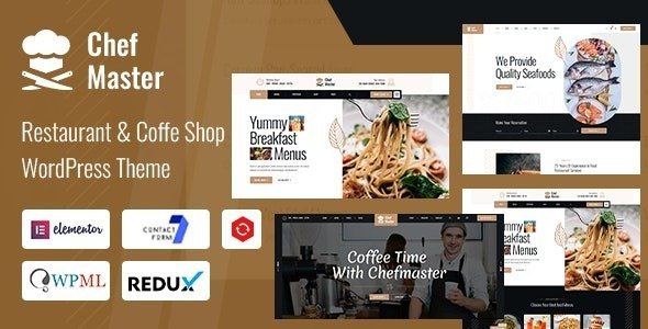 Chefmaster (v1.0.1) Restaurant WordPress Theme