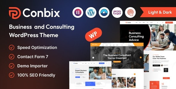 Conbix (v2.5.6) Business Consulting WordPress Theme
