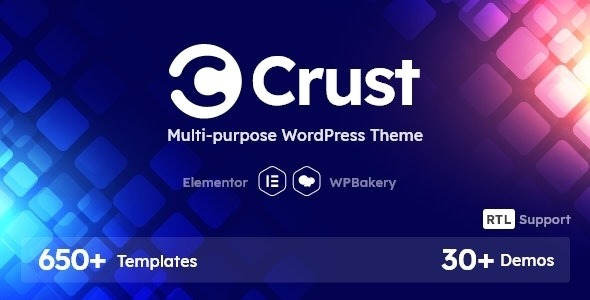 Crust (v1.5.0) Multipurpose WordPress Theme