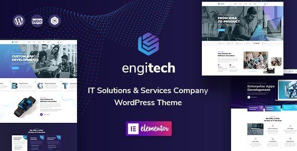 Engitech (v1.8.15) IT Solutions & Services WordPress Theme