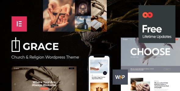 Grace (v3.22.0) Church, Religion & Charity WordPress Theme
