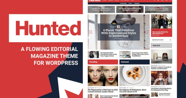 Hunted (v8.0.11) A Flowing Editorial Magazine Theme