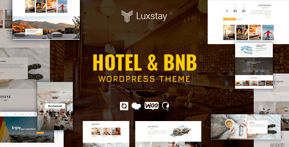 LuxStay v2.2.2 Hotel & BnB WordPress Theme