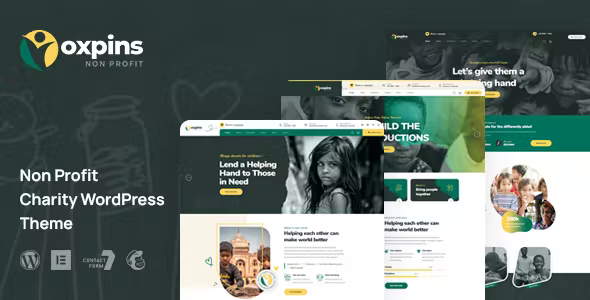 Oxpins (v2.0.0) Non Profit Charity WordPress Theme