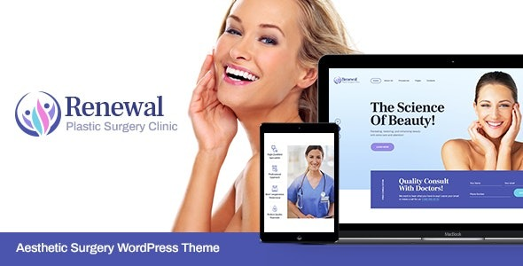 Renewal (v1.2.2) Plastic Surgery Clinic Medical WordPress Theme