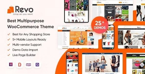 Revo v4.1.0 Multipurpose Woo WP Theme