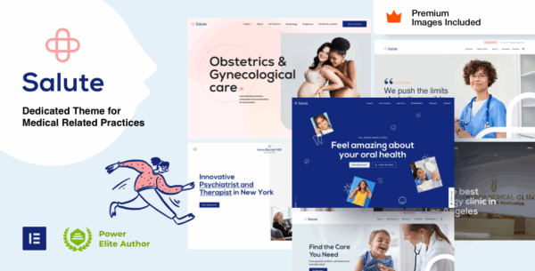 Salute v75.0 Health Medical WordPress