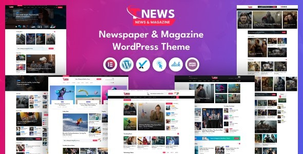 TNews v1.1.1 News & Magazine WordPress Theme