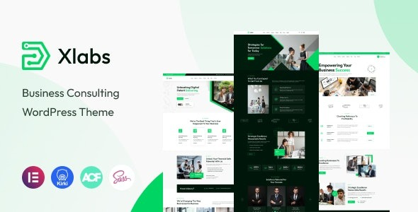 Xlab v1.0.1 Business Consulting WordPress Theme
