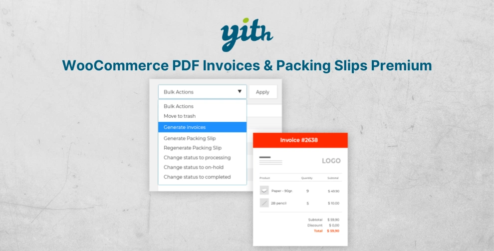 YITH WooCommerce PDF Invoices & Packing Slips Premium