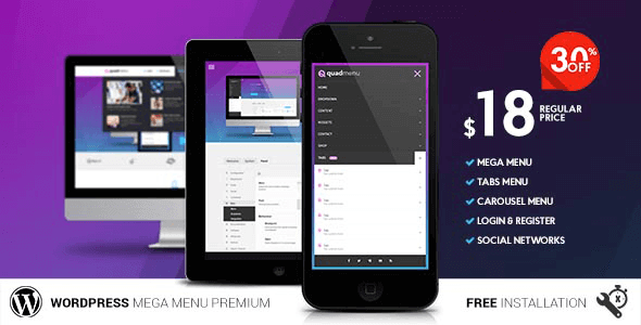 QuadMenu Premium v3.2.2 (Activated)