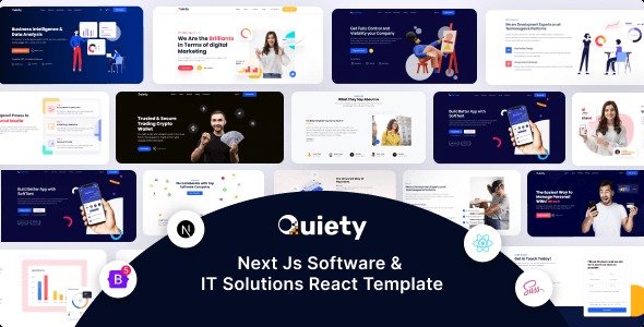 Quiety (v4.3.0) Nextjs Software & IT Solutions Template